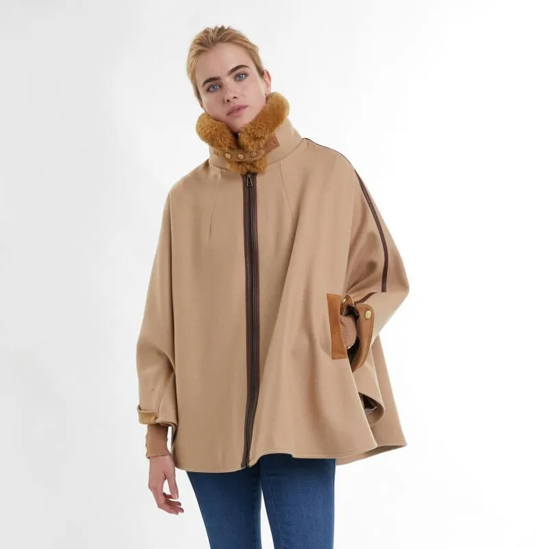 Holland Cooper Chiltern Ladies Cape - Camel