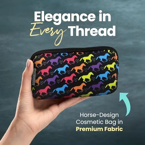 Horse Cosmetic Bag