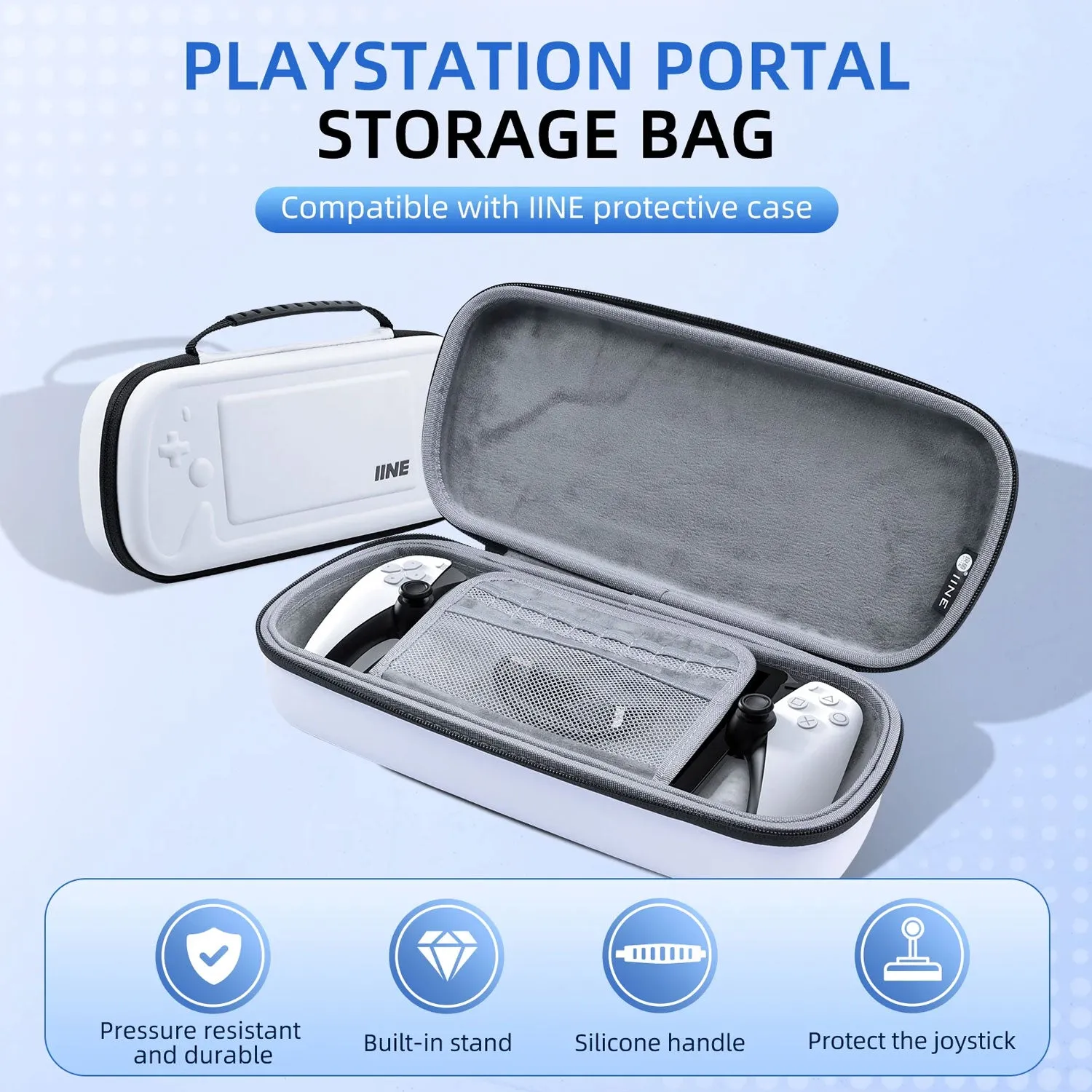 IINE Carrying Case for PlayStation Portal