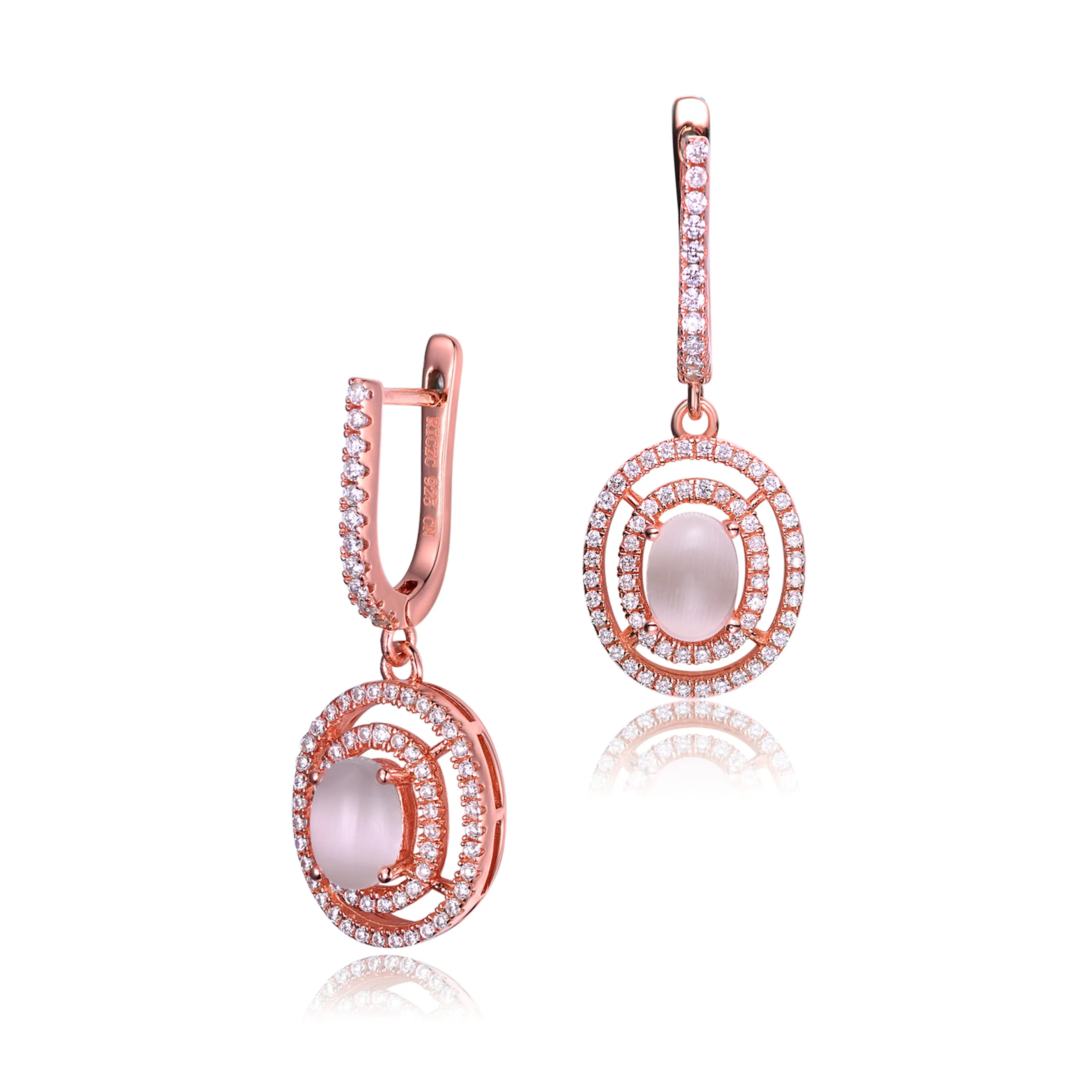 Isabelle Frosty Cubic Zirconia Earrings