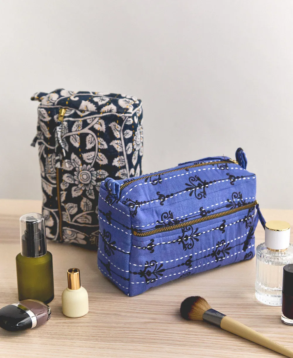 Kantha Medium Toiletry Bag - No. 240511