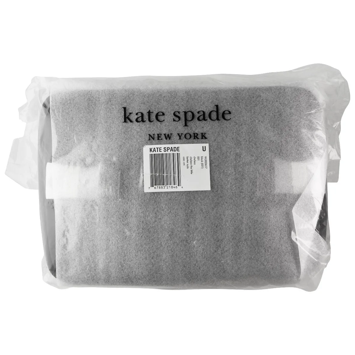 Kate Spade Chelsea Travel Cosmetic Case Nylon Tote Bag - Black/Gold (WLR00617)