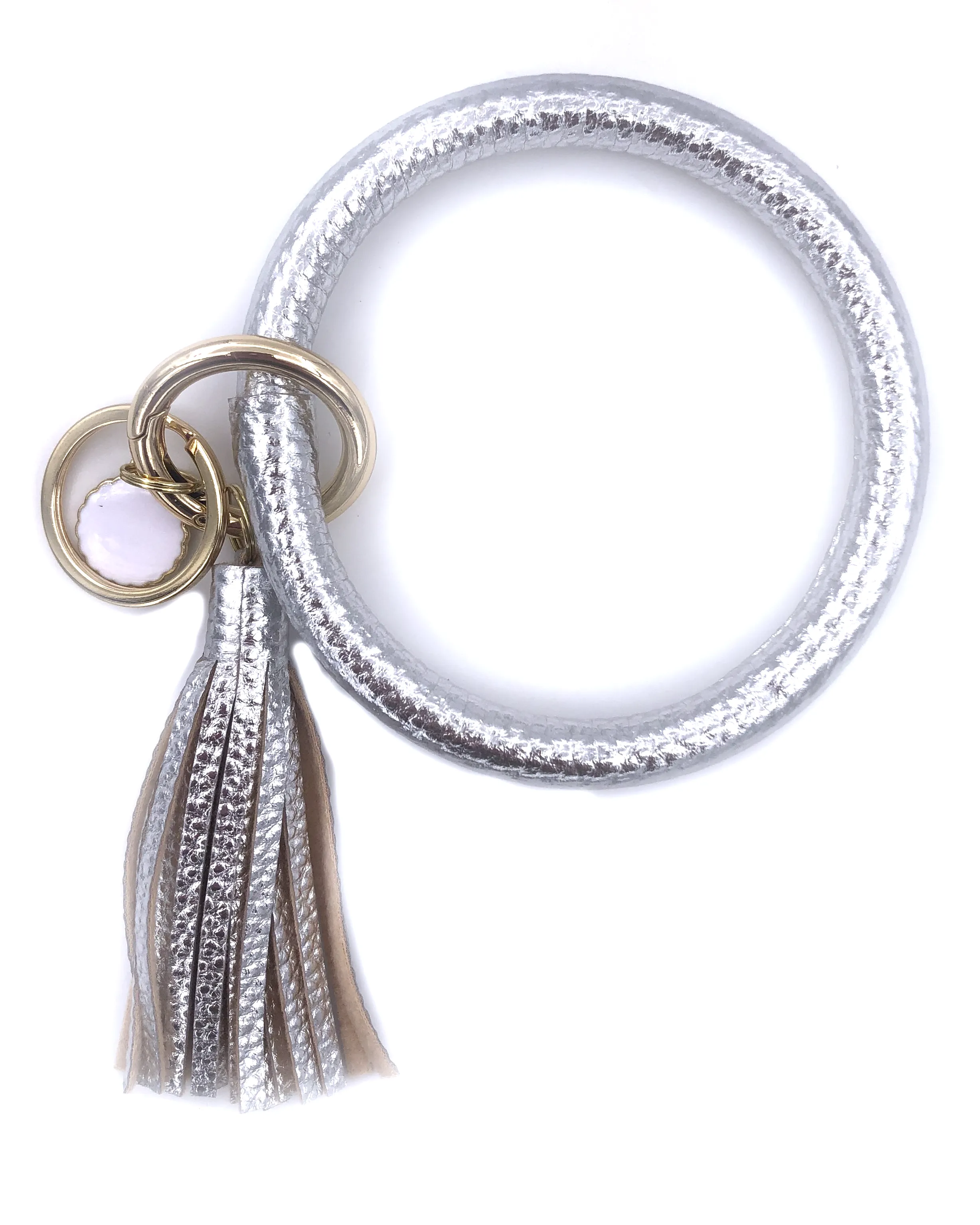 KC-8845 Metallic Silver Key Chain