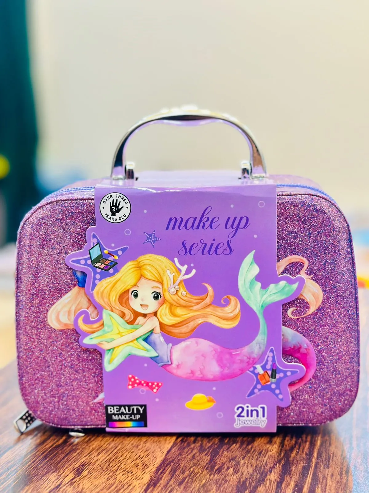 Kids' Beautiful Makeup Kit with Bag Collection