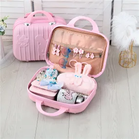 Kids Gift Box Xmas Halloween Gift for Camping outing With Tutu Dress Accessories Handbag Mirror Sunglasses Doll Bottle Hair Pins