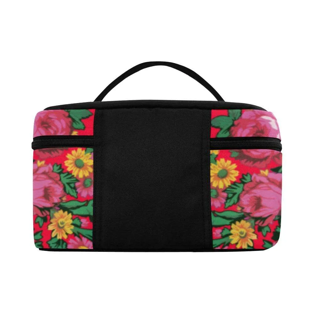 Kokum's Revenge- Dahlia Cosmetic Bag/Large