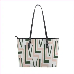 Labyrinth 2 Womens Leather Tote Bag