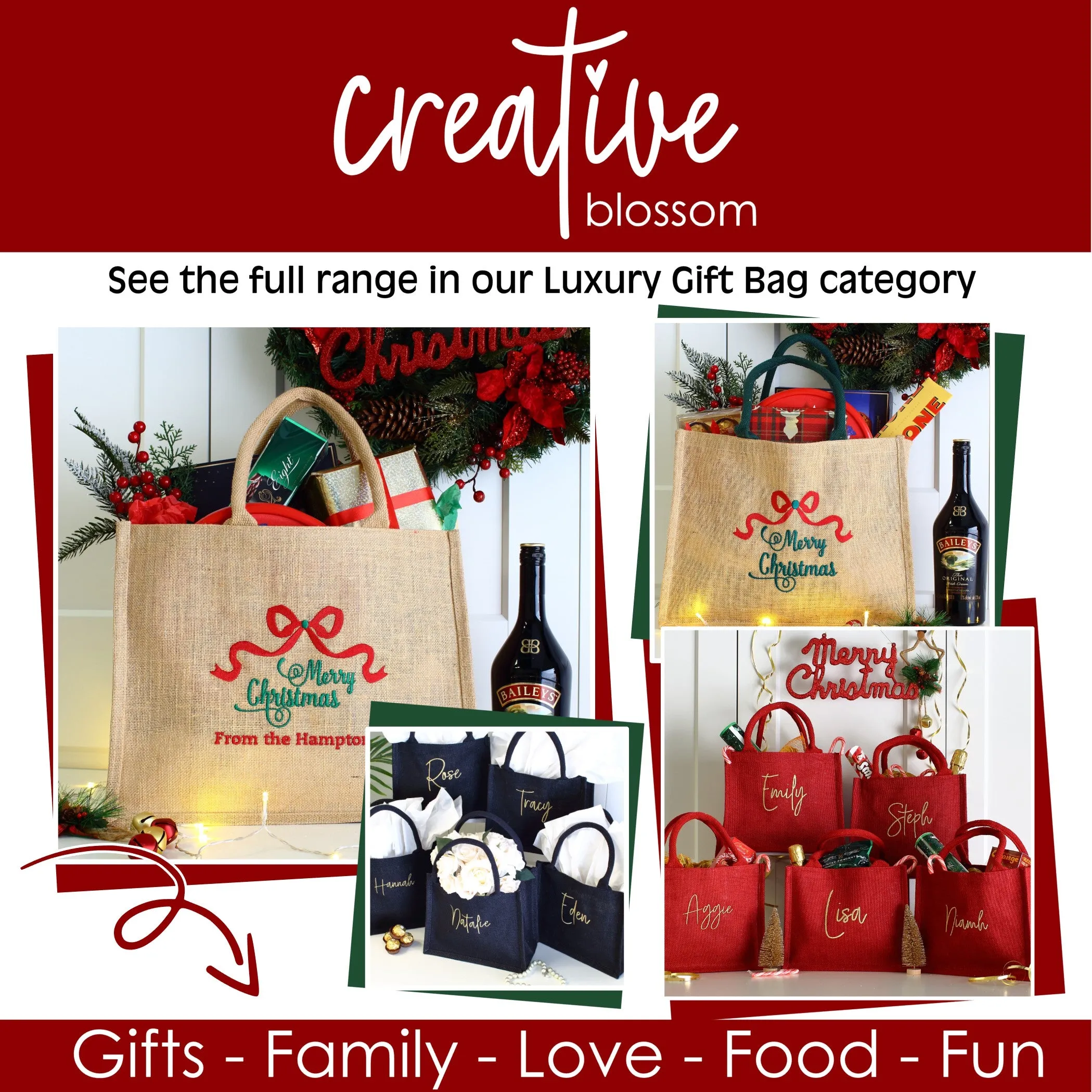 Large Christmas gift bag v2