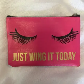 Lashes "Just Wing it" Cosmetic bag