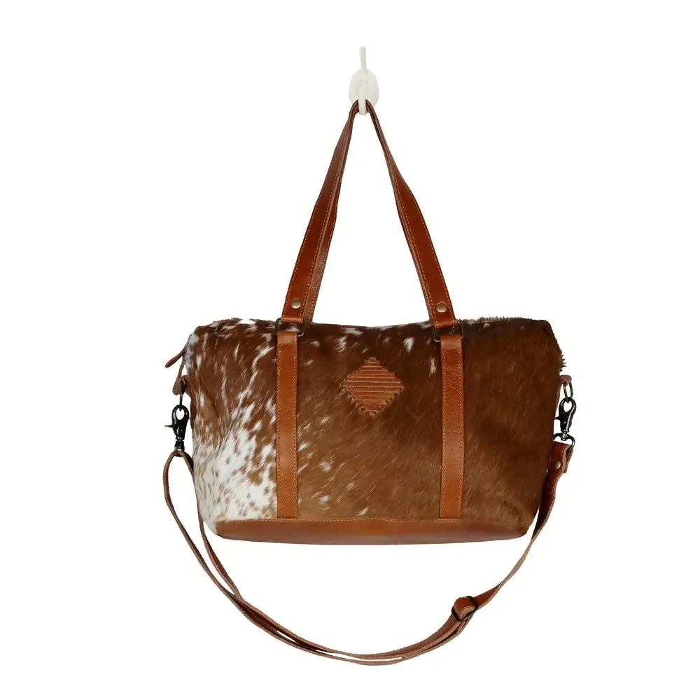 Leather Lust Weekender Duffle Bag