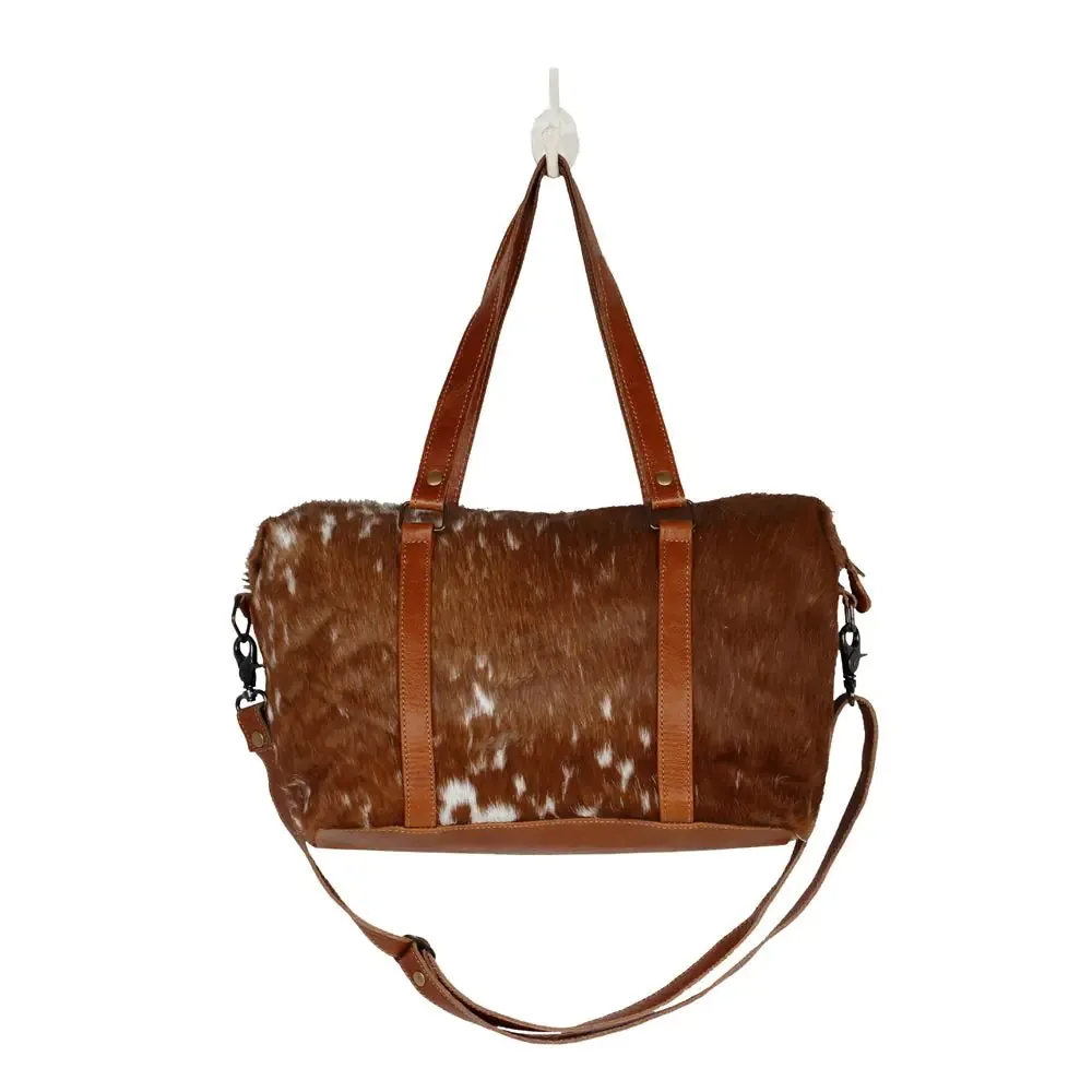 Leather Lust Weekender Duffle Bag