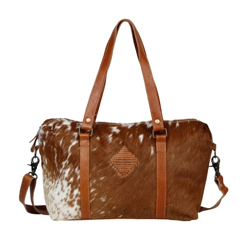 Leather Lust Weekender Duffle Bag