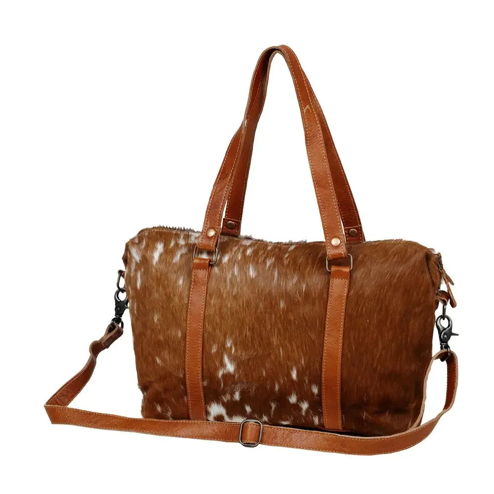 Leather Lust Weekender Duffle Bag