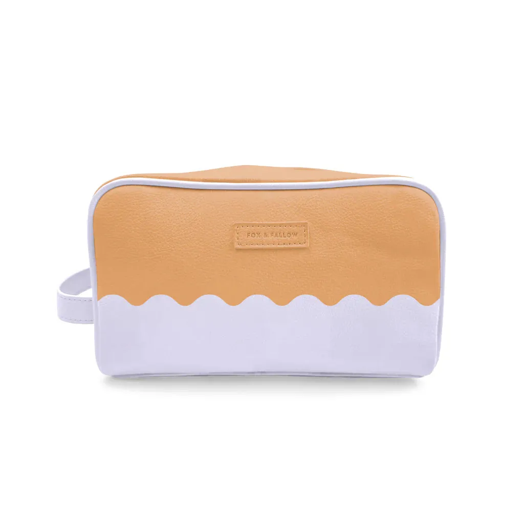 Lilac Ripple Cosmetic Bags