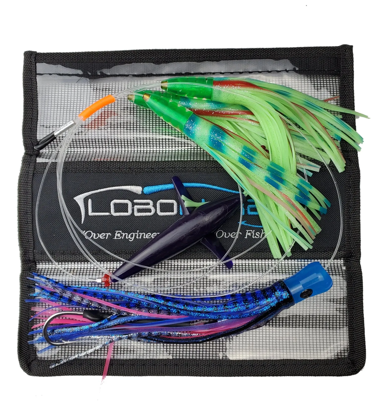 Lobo Lures #206 Carolina Skipjack Hybrid UV Bullet Daisy Chain