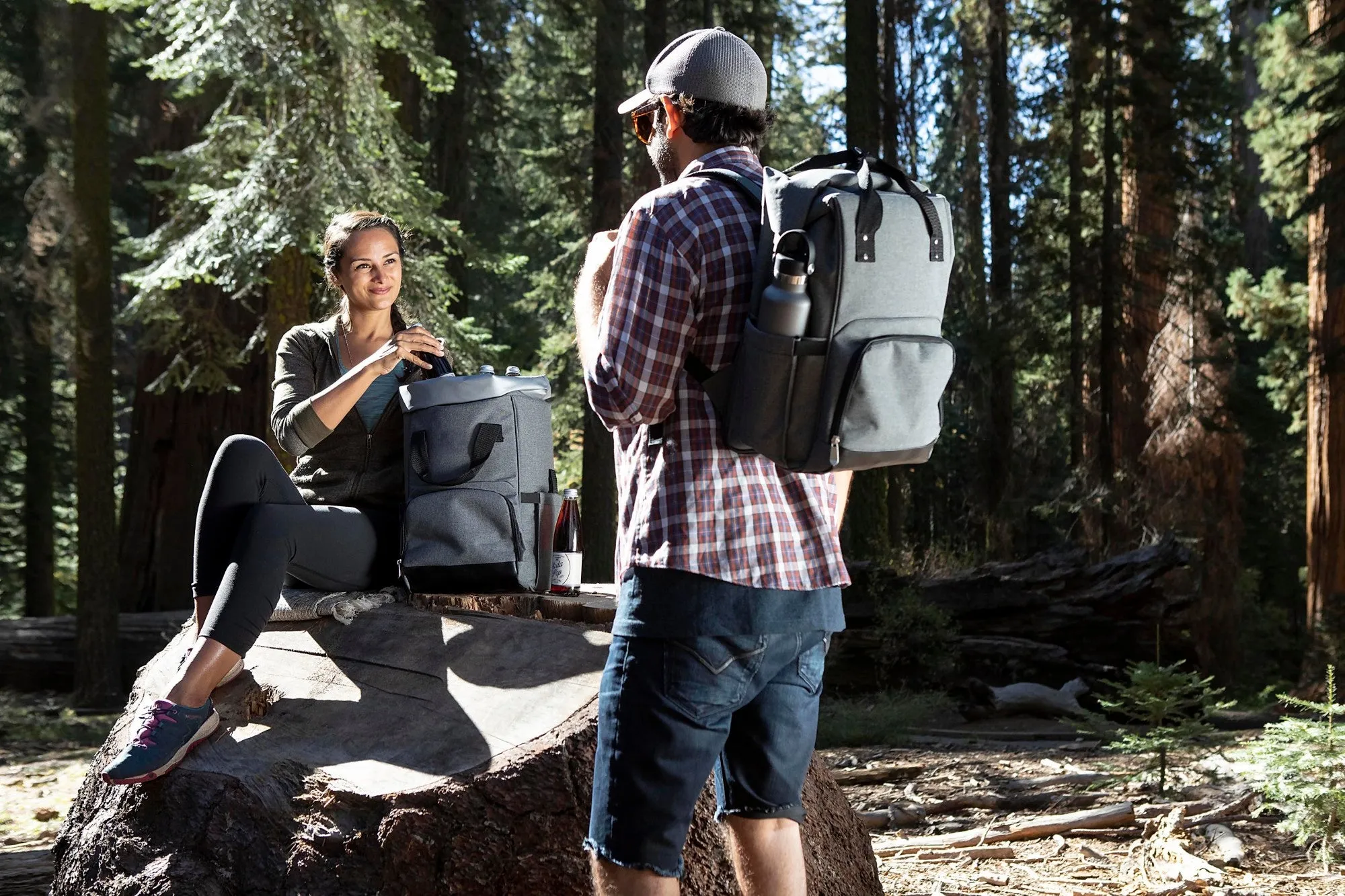 Los Angeles Chargers - On The Go Roll-Top Backpack Cooler