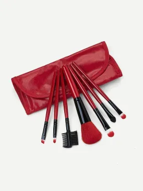 Makeup Brush Set 7pcs With Bag