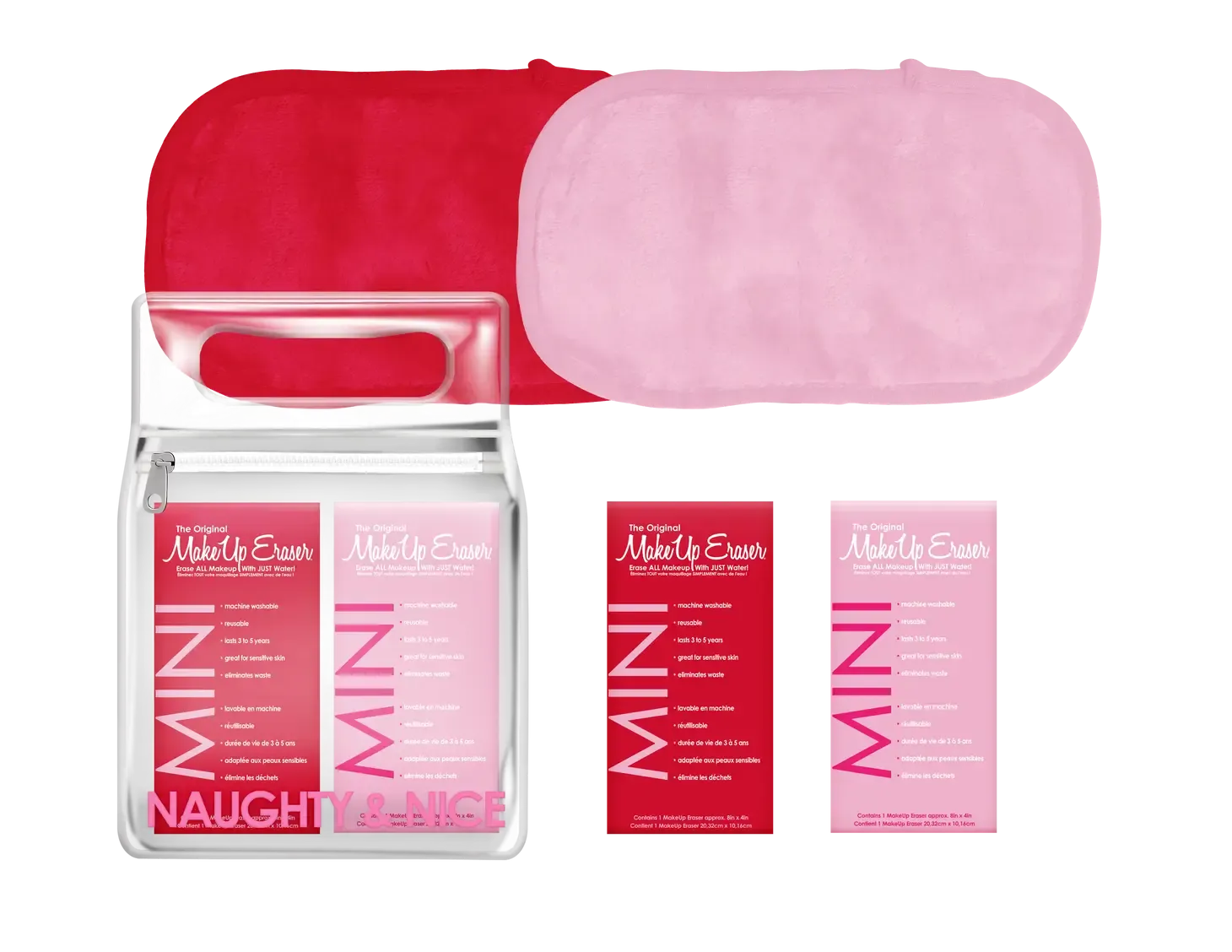 MakeUp Eraser Naughty & Nice 2 Piece Set