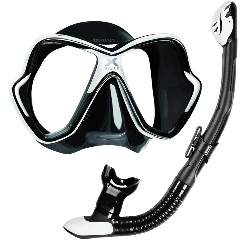 Mares X Vision Mask & Ergo Dry Snorkel Set