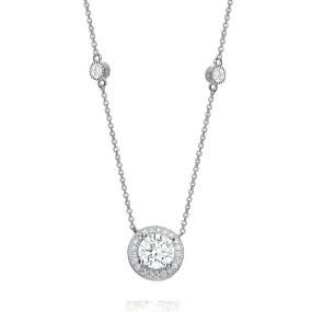 Marie Dainty Round Necklace