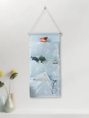 Market99 Wall Hanging Storage Bag With 3 Pocket And Key Hook