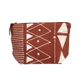 Matika Rust Linear Wash Bag