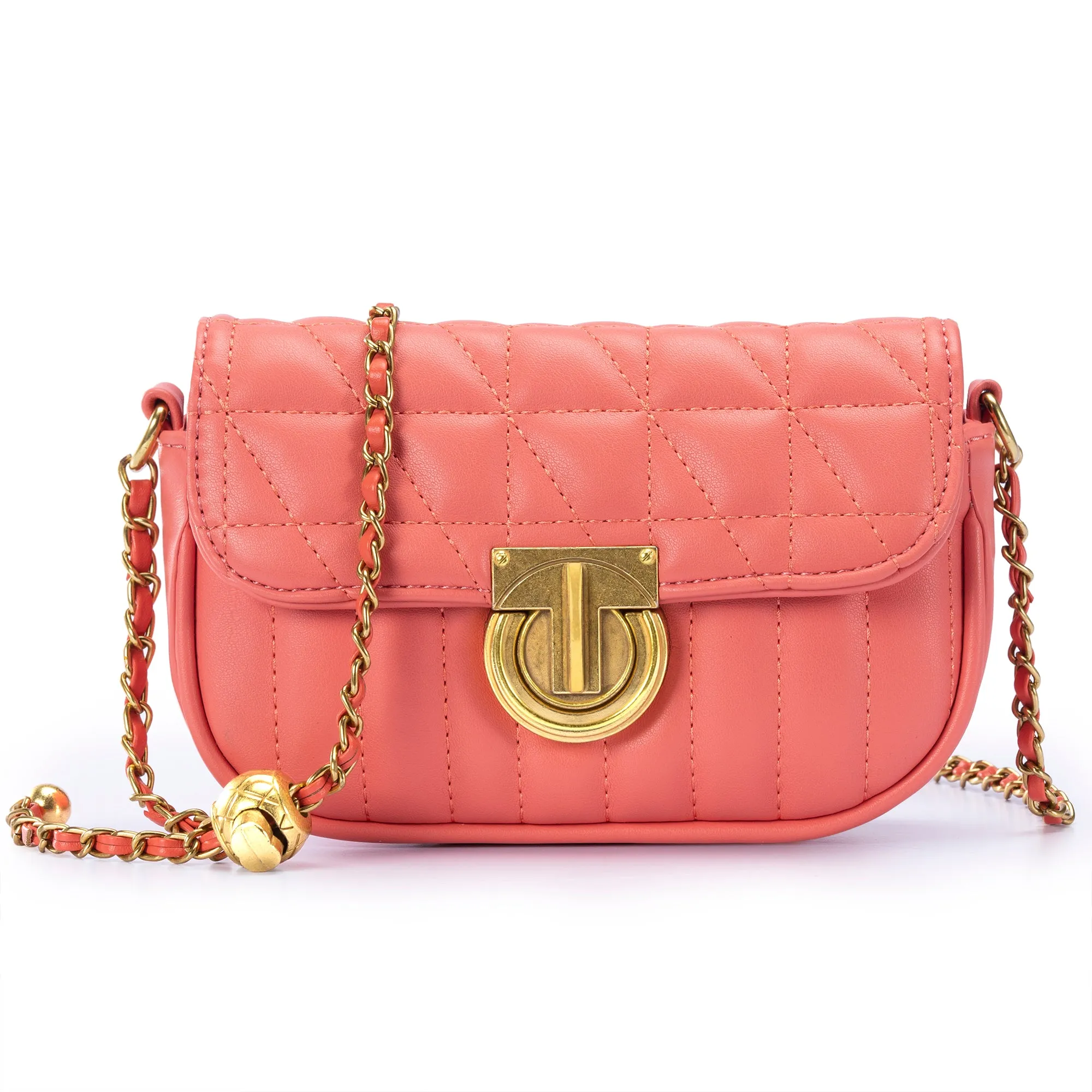 MC-1001 Milan Chiva Fashion Quilted Crossbody Bag