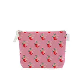 Mele Kalikimaka Mermaid Cosmetic Bag, Small