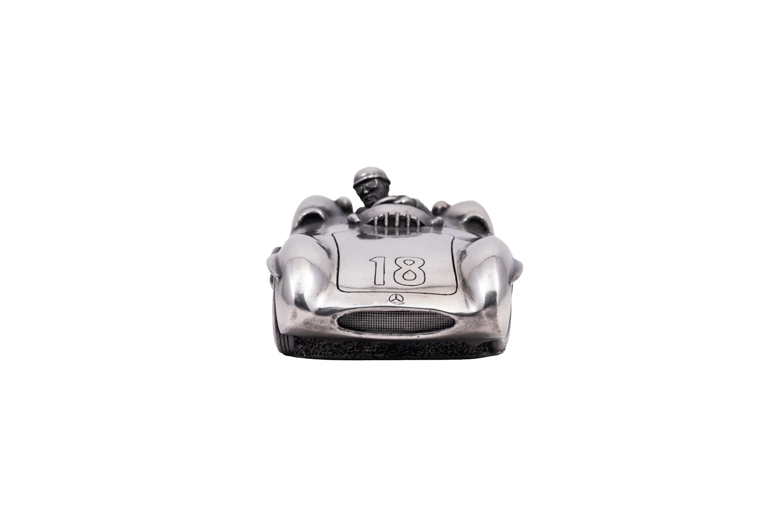 Mercedes Benz 300SLR Pewter Sculpture