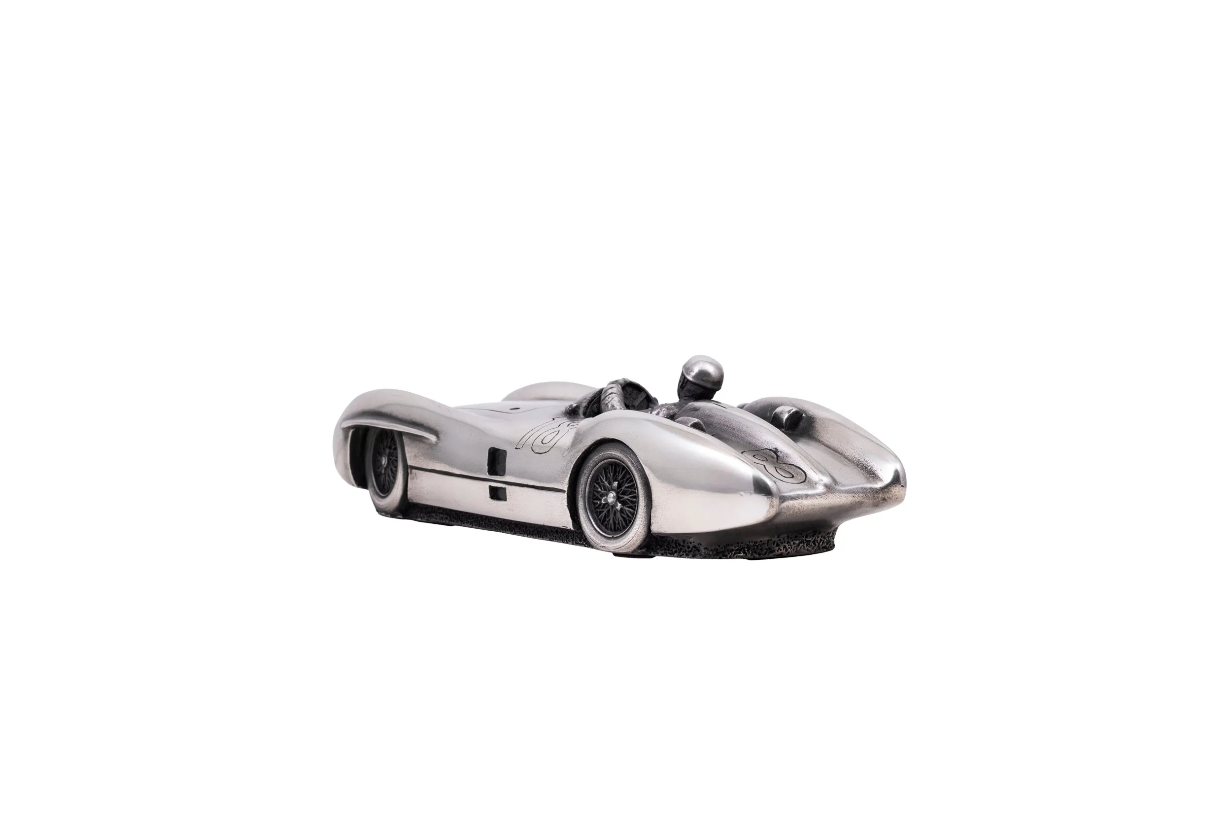 Mercedes Benz 300SLR Pewter Sculpture