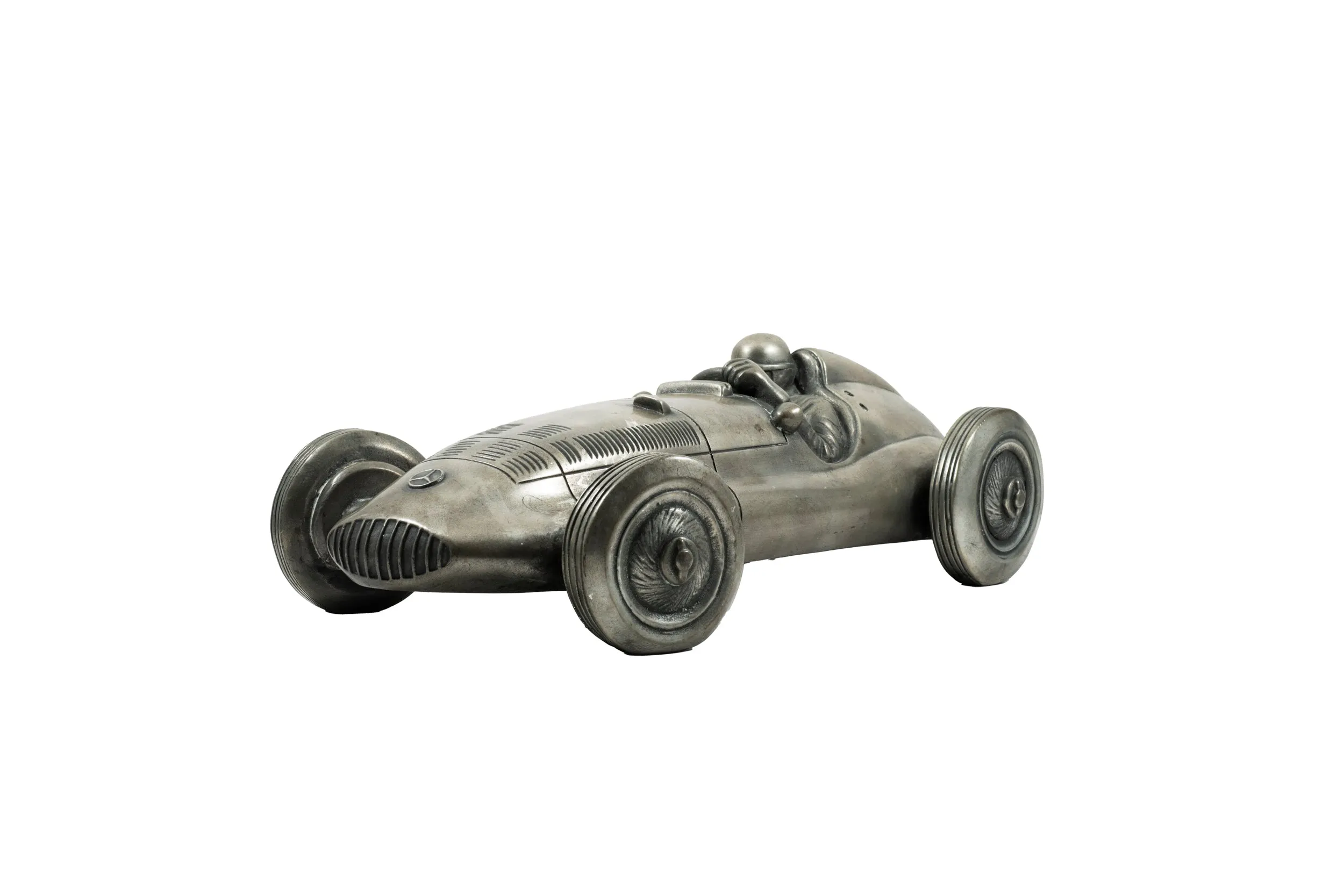 Mercedes Benz W 125 Pewter Sculpture