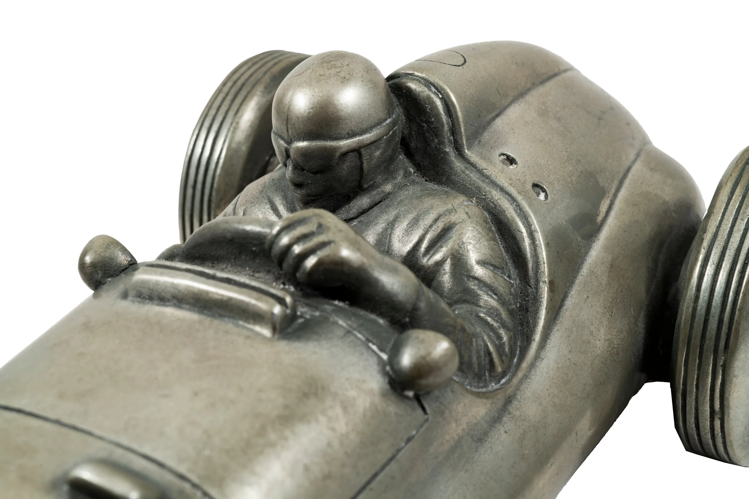 Mercedes Benz W 125 Pewter Sculpture