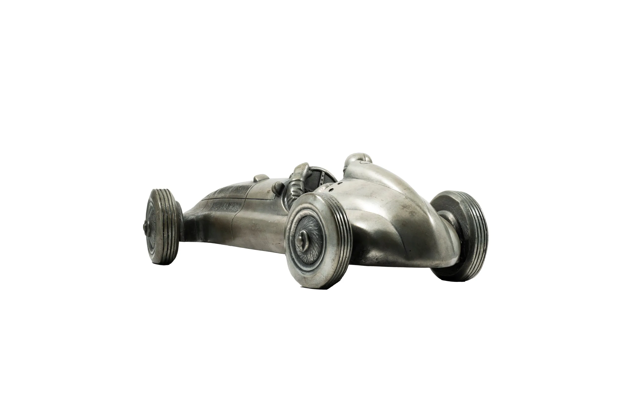 Mercedes Benz W 125 Pewter Sculpture