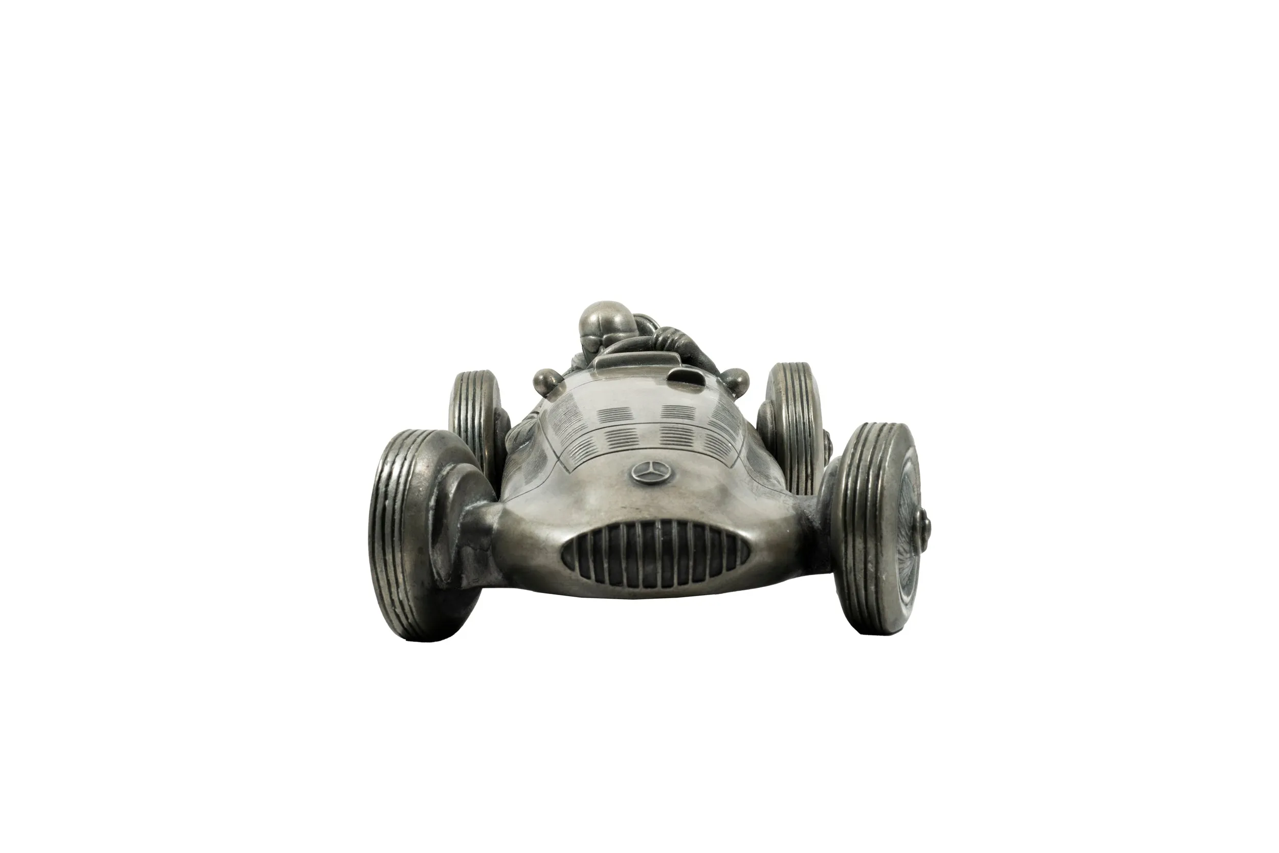 Mercedes Benz W 125 Pewter Sculpture