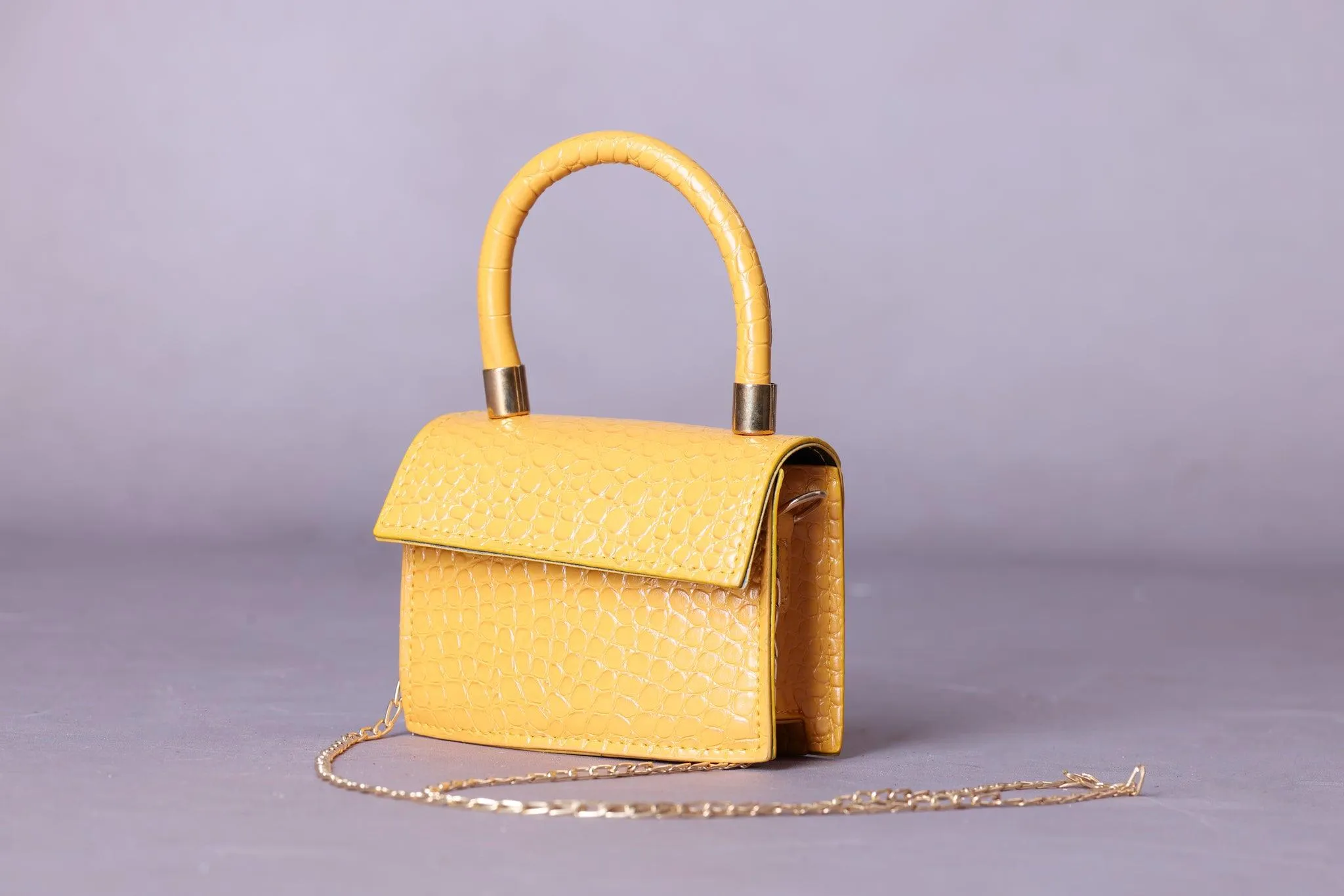 Mini Bag in Yellow