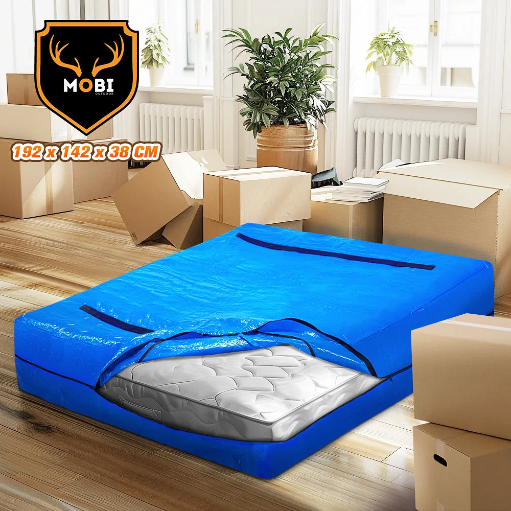 MOBI Mattress Bag Easy Moving Waterproof Protector Dust Cover Double Size