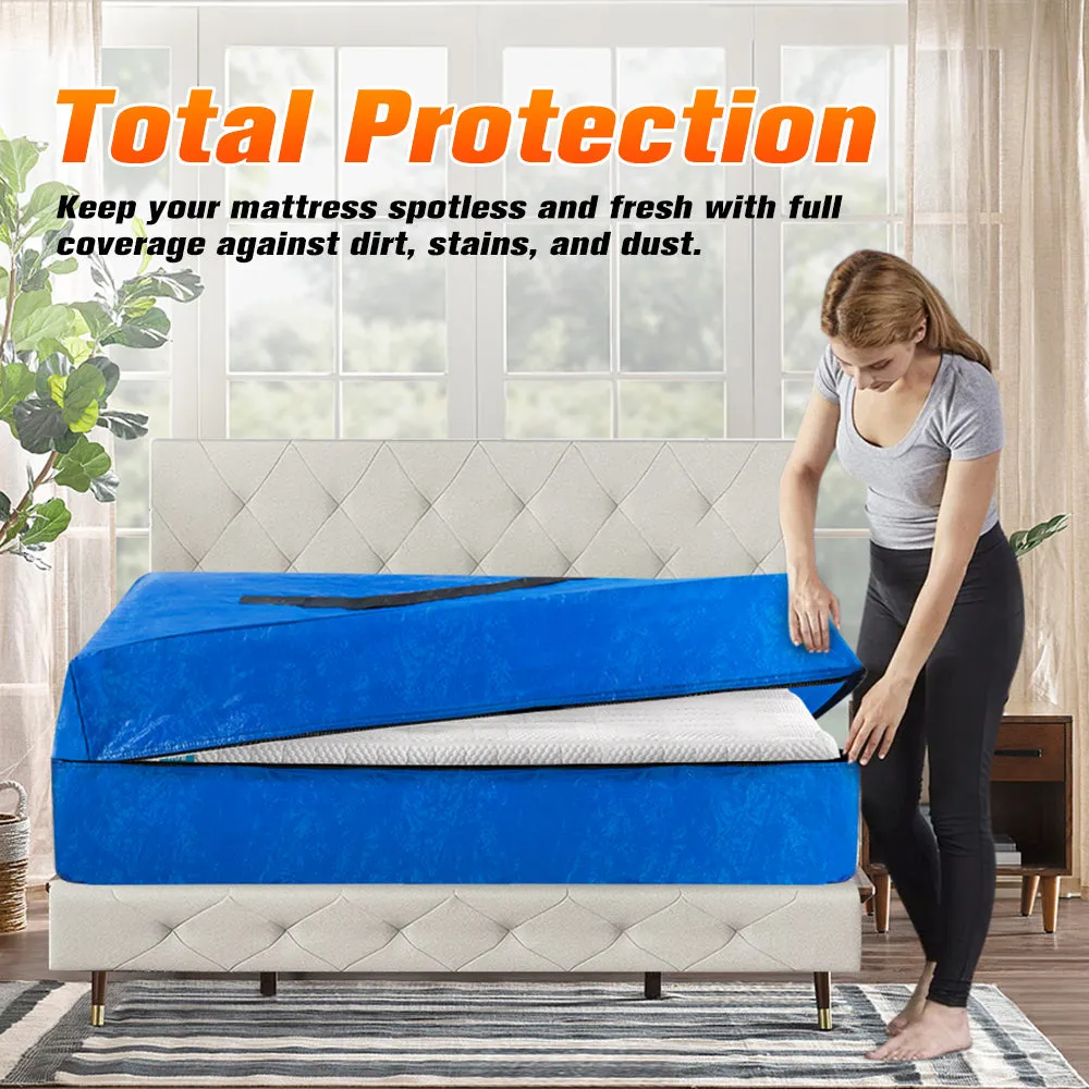 MOBI Mattress Bag Easy Moving Waterproof Protector Dust Cover Double Size