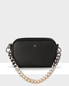 Monica Camera Crossbody Bag   Chunky Chain Strap