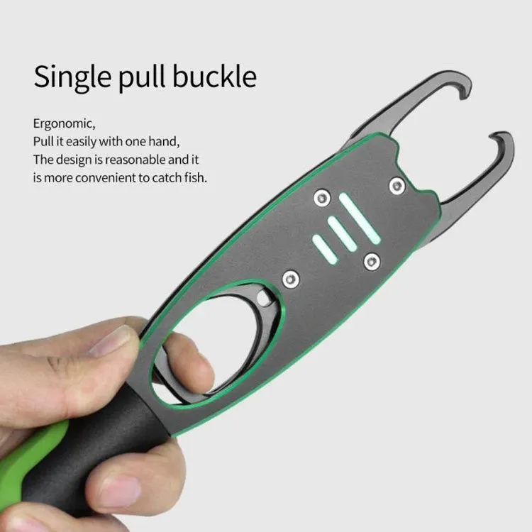 Multifunctional Fish Control Device Aluminum Alloy Lengthened Road Sub Pliers(With Scale Fish Control Device (Blue))