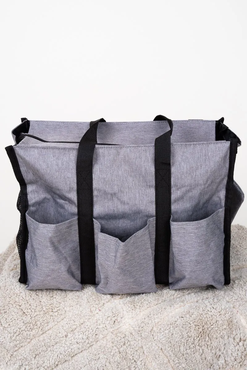 NGIL Gray Medium Get It Together Organizer Tote