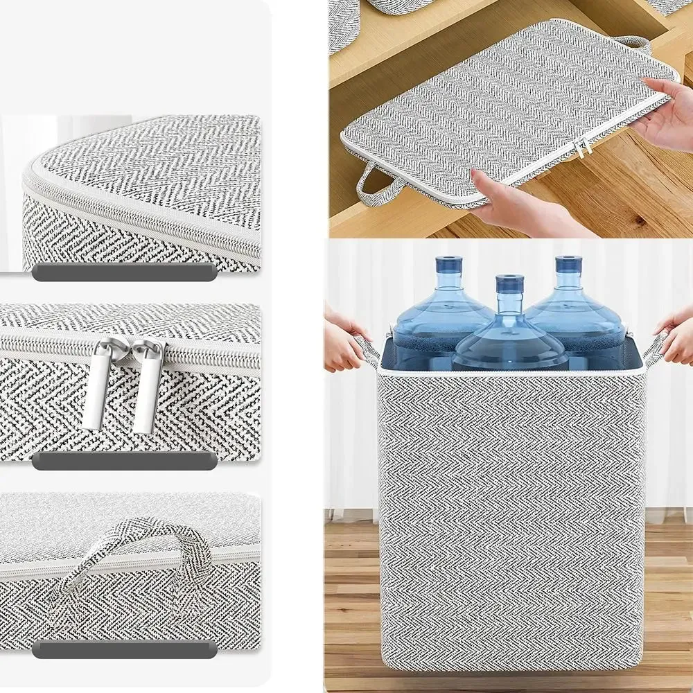 Non-woven Storage Bag Organizer With Lids