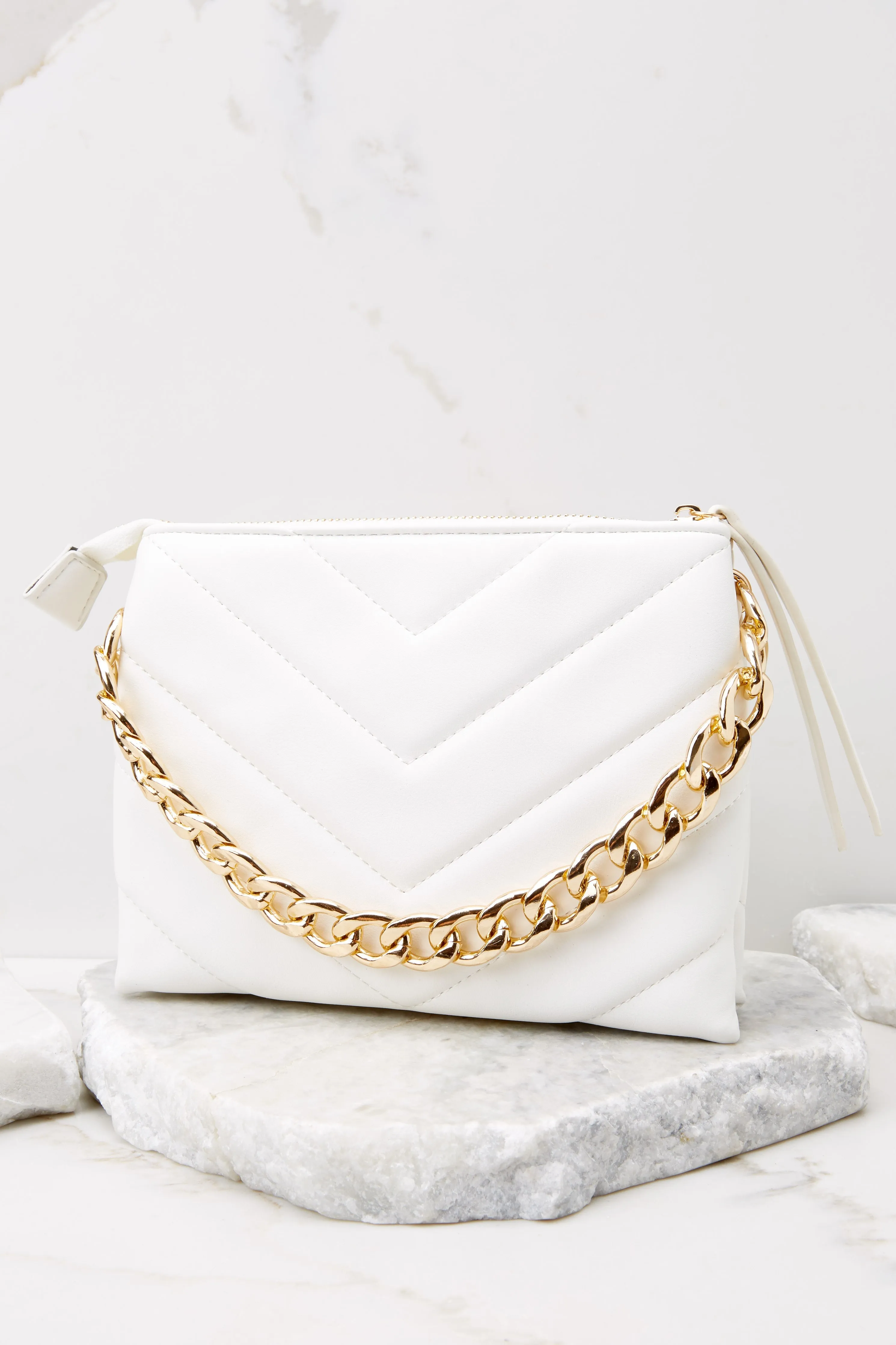 Off The Chain White Bag