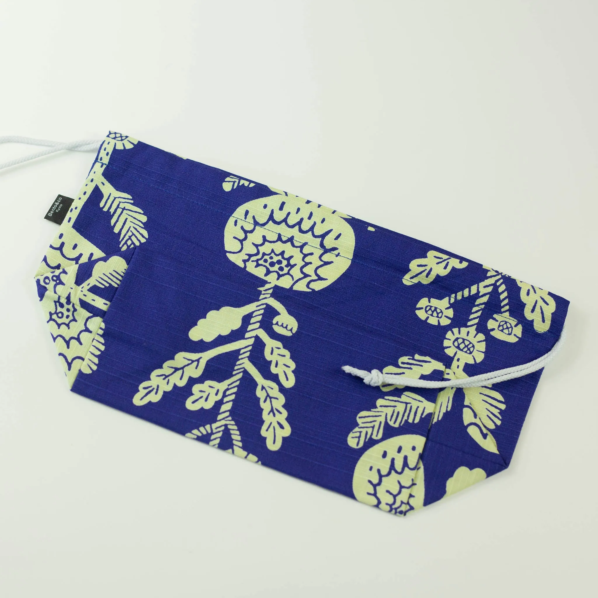 Original Furoshiki Large Bag | Chrysanthemum Blue