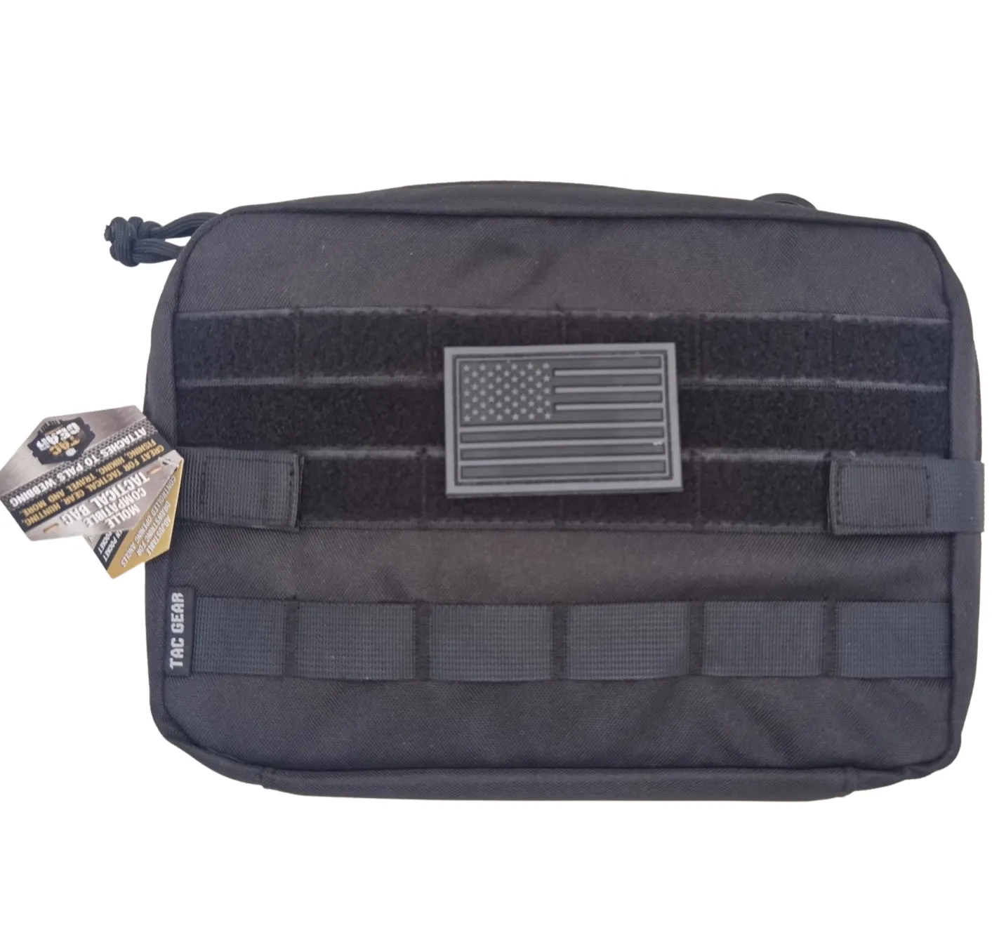 Patriotic MOLLE Component Bag with Zipper - 4 Pieces Per Retail Ready Display 23192