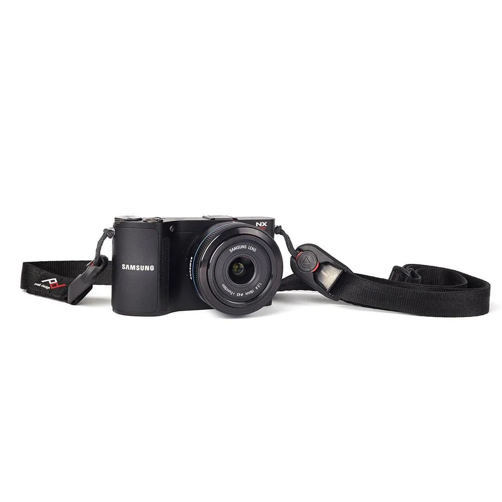 Peak Design Leash: Quick-Connecting Versatile Camera Strap (BLACK)