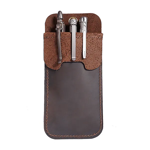 PJ22 Leather Pen Holder Organizer