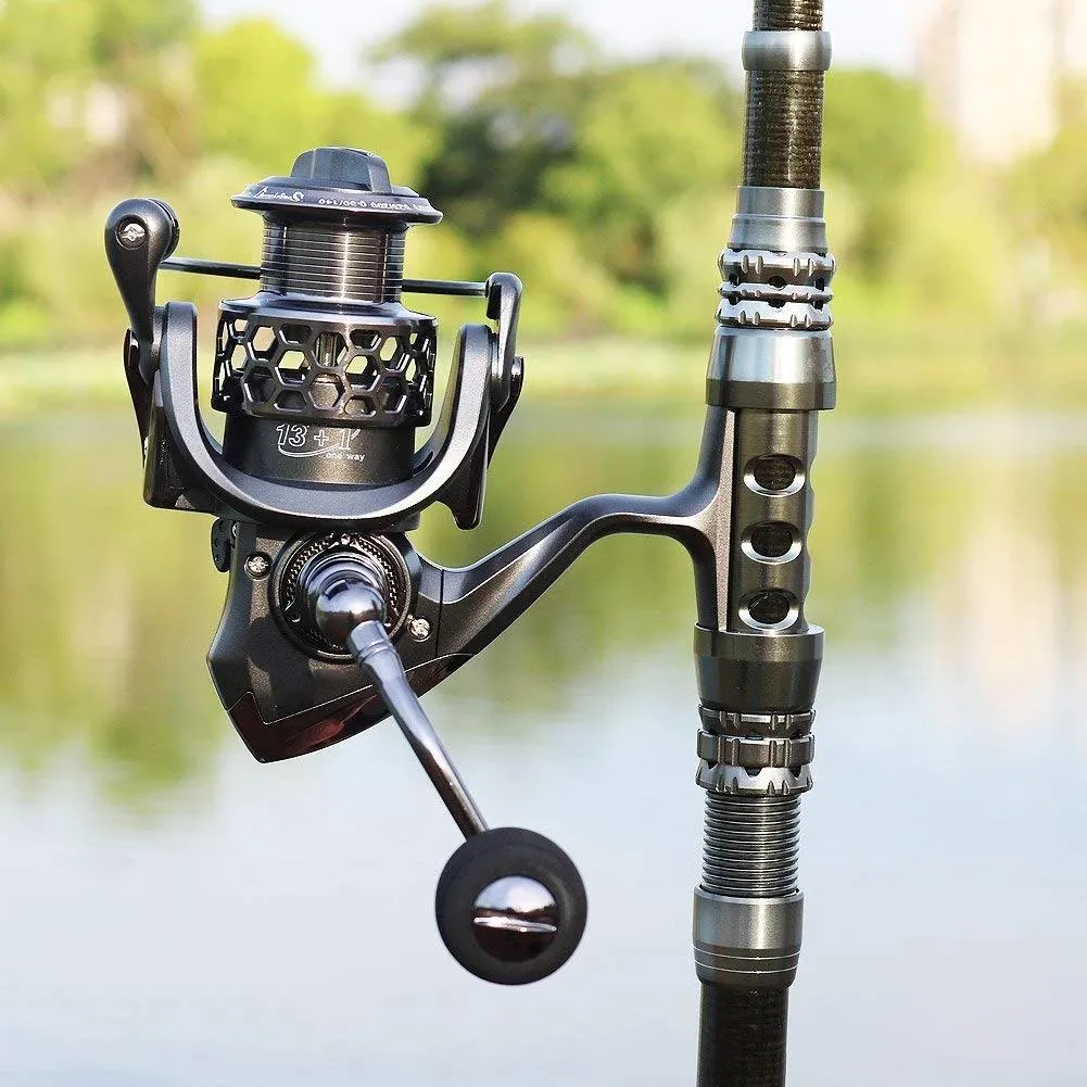 Portable Telescopic Carbon Fiber Spinning Rod Reel Combo