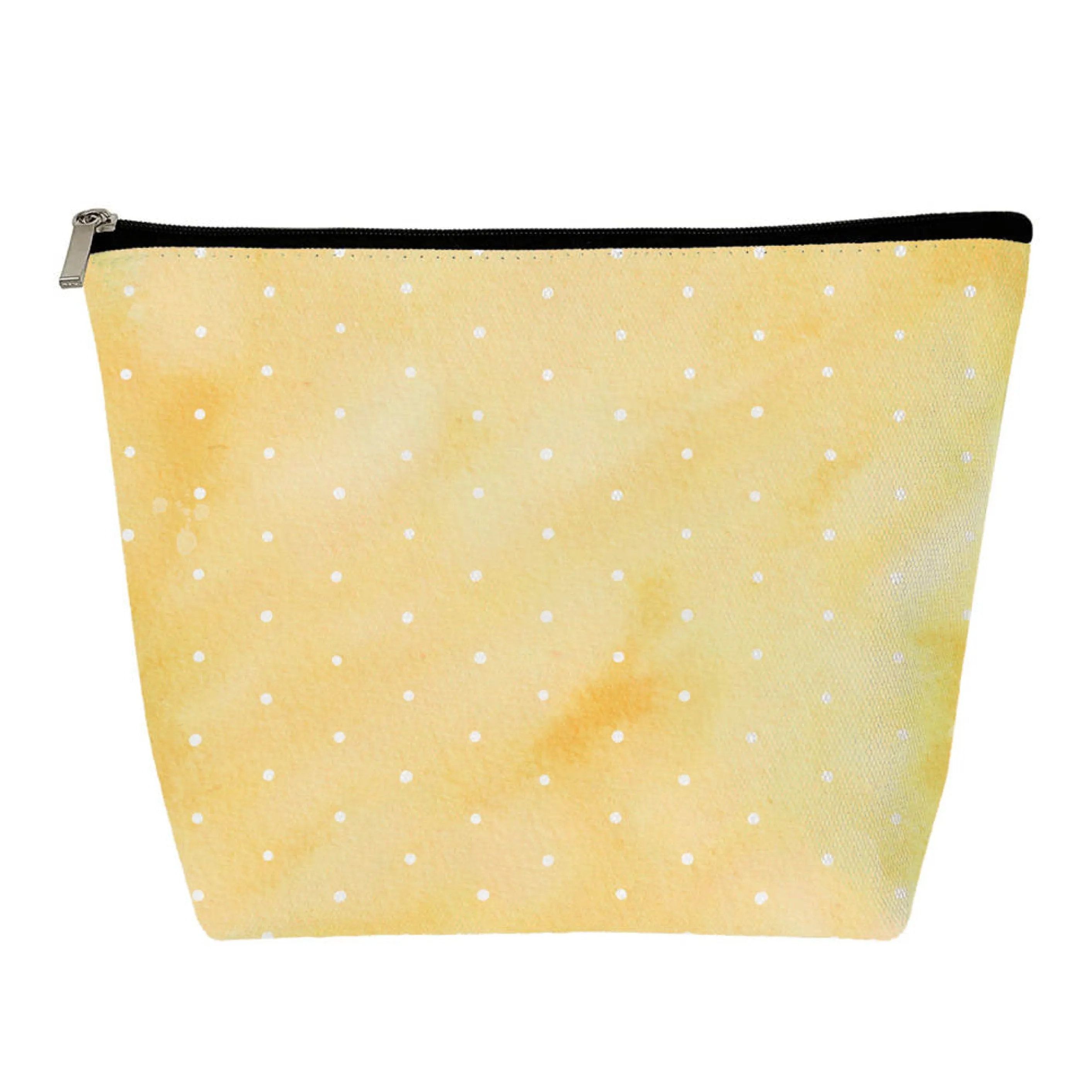 Pouch XL - Yellow Polkadot