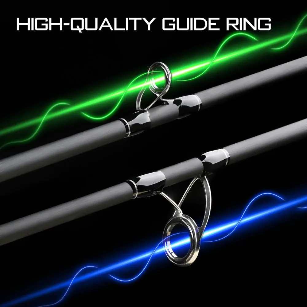 Power Carbon Fiber Spinning/Casting Travel Rod