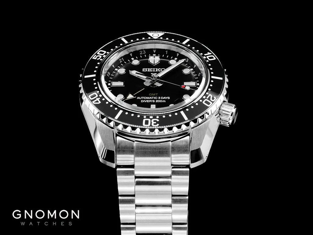 Prospex 200M Automatic Diver Scuba GMT Black Ref. SBEJ011